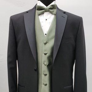 Neil Allyn 100% Wool, One Button Tuxedo Suit